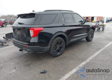 2022 Ford Explorer Xlt z USA, uszkodzony, nr VIN 1FMSK8DHXNGB39290